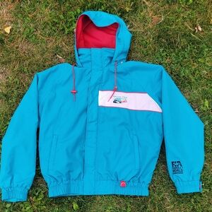 Vintage 90s grand prix molson dry f1 jacket size Medium